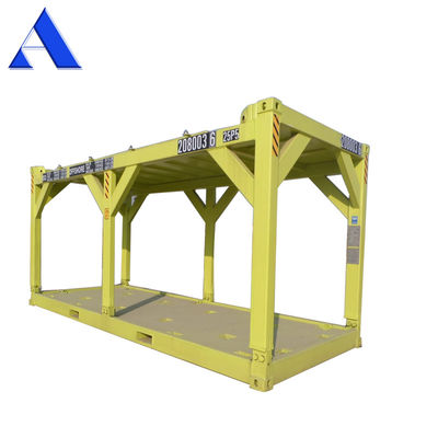 Container sec standard DNV 2.7 de 20 pieds de hauteur, dimensions extérieures de 6058 x 2438 x 2896 mm