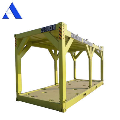 Container sec standard DNV 2.7 de 20 pieds de hauteur, dimensions extérieures de 6058 x 2438 x 2896 mm