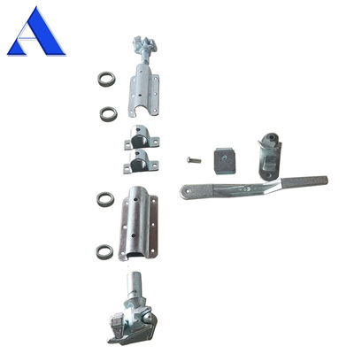 SCW49 Système de verrouillage des engrenages de porte et ensemble de verrouillage de porte pour rails latéraux inférieurs