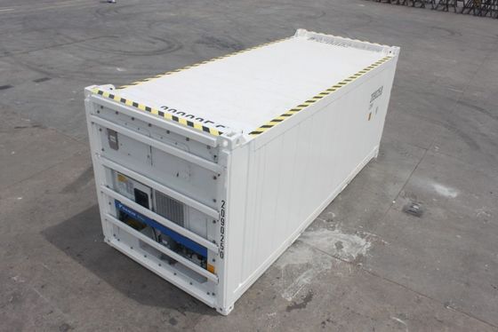 27 CBM Capacité Unité de refroidissement Thermo King 20 pieds Conteneur d'expédition réfrigéré offshore avec DNV 2.7-1 Standard et transporteur
