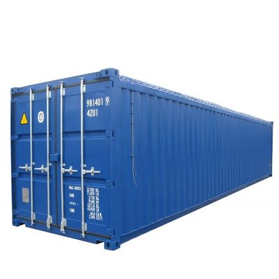 Container d'expédition de 40 pieds de haut en PVC couverture de toit en bâtonnet ouverture de haut doux en acier Corten en acier Container à sec vente