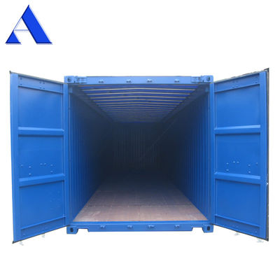 Container d'expédition de 40 pieds de haut en PVC couverture de toit en bâtonnet ouverture de haut doux en acier Corten en acier Container à sec vente