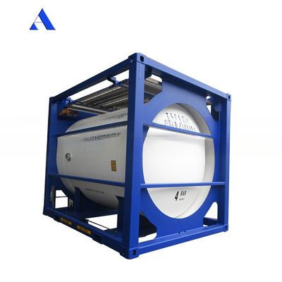 Plate-forme pétrolière et gazière offshore approuvée par le CSC Certifié DNV 2.7-1 Container-citerne offshore standard de 10 pieds avec certification CSC