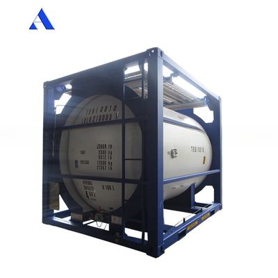 Plate-forme pétrolière et gazière offshore approuvée par le CSC Certifié DNV 2.7-1 Container-citerne offshore standard de 10 pieds avec certification CSC