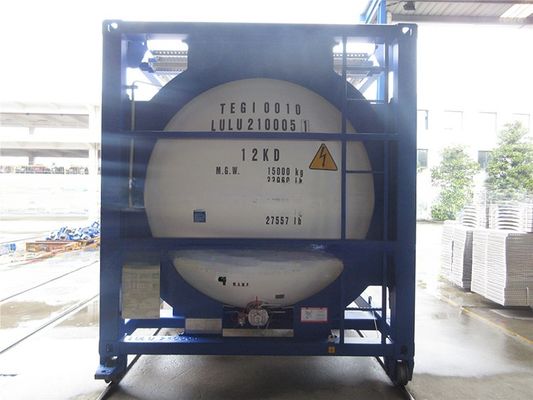 Plate-forme pétrolière et gazière offshore approuvée par le CSC Certifié DNV 2.7-1 Container-citerne offshore standard de 10 pieds avec certification CSC