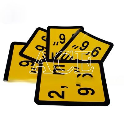 Obtenez les meilleures performances de votre conteneur d'expédition avec la technologie 3M Numéro lettre Marque LOGO Poids Décal pièces de rechange
