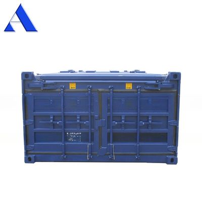 Container d'expédition de haute capacité de 20 pieds ouverts à moitié hauteur supérieure avec ouverture dure et plancher en bois ou en acier Capacité 14,5CBM
