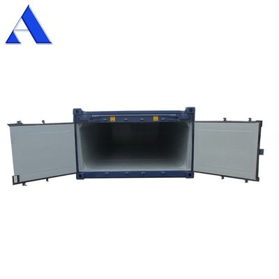 Container d'expédition de haute capacité de 20 pieds ouverts à moitié hauteur supérieure avec ouverture dure et plancher en bois ou en acier Capacité 14,5CBM