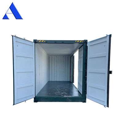 Container d'expédition d'ouverture de porte latérale cube de 20 pieds de haut avec logo personnalisé et joints de porte EPDM