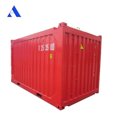 Container offshore de 15 pieds fermé à sec avec une capacité de 17 CBM et un matériau en acier corten