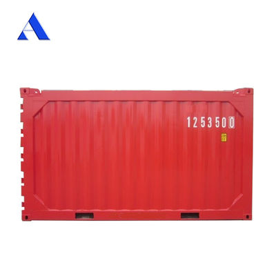 Container offshore de 15 pieds fermé à sec avec une capacité de 17 CBM et un matériau en acier corten