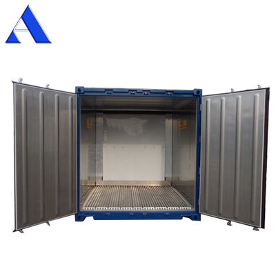 Container d'hébergement de récifs offshore en acier inoxydable de 10 pieds certifié DNV avec unité de refroidissement Thermo King