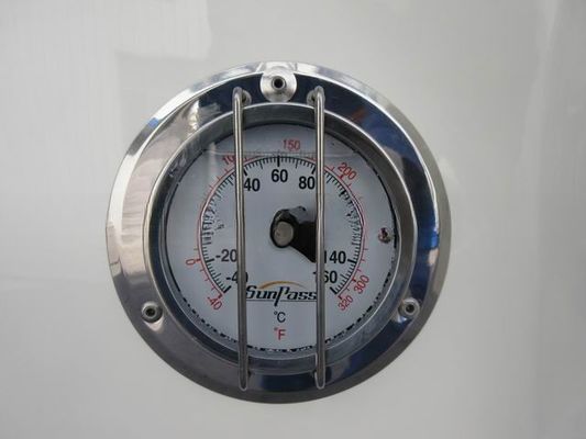 Thermomètre à double échelle -40°C à 160°C de 20' de longueur pour conteneur de réservoir ISO Pièces de rechange en plastique et en matériaux durables