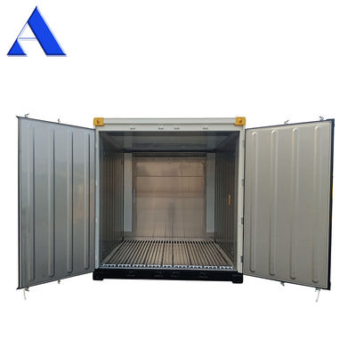 Container réfrigéré offshore de 10 pieds Certificats CSC/BV en acier et en aluminium avec plancher en aluminium T-Bar