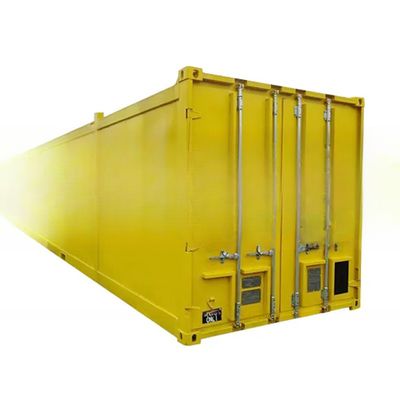 Container de transport maritime sec certifié DNV de 40 pieds, compétitif avec des dimensions extérieures de 12,192 x 2,438 x 2,591 m