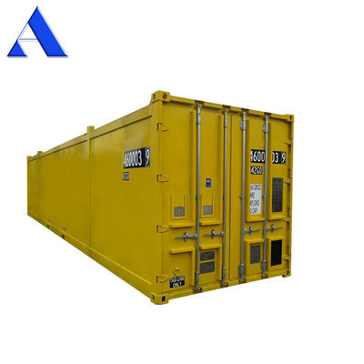 Container de transport maritime sec certifié DNV de 40 pieds, compétitif avec des dimensions extérieures de 12,192 x 2,438 x 2,591 m