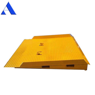 Taille de la table 2000x2200mm Rampe mobile de chargement en acier galvanisé et inoxydable pour chariot élévateur