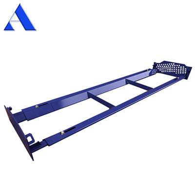Container à support de voiture à longueur réglable pour conteneur de transport