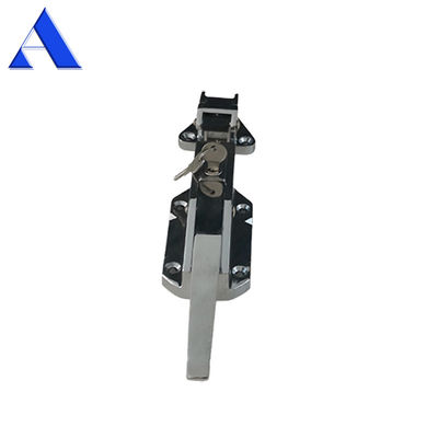 Fermeture de porte de chambre froide en acier inoxydable poli pour une installation facile sur la remorque de conteneur de transport