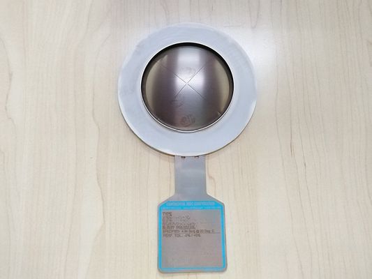 Disque de rupture à éclatement plat personnalisable pour l'industrie pétrolière et gazière Diamètre nominal de 2&quot; à 40&quot; DN 50 à 1000 Matériau 316L
