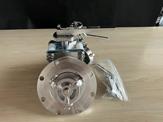 Pièces détachées pour conteneurs de réservoirs ISO 3 pouces 45 degrés Décharge inférieure et soupape d'échantillonnage avec jauge de pression 1,4'' BSP 0-40 bar