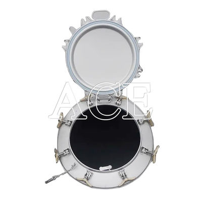 Parties détachées et accessoires ISO pour conteneurs d'expédition de réservoirs 500 mm Ensemble de capot à profil bas avec soupape à bille d'admission d'air 1,5'' BSP