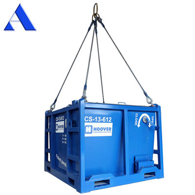 Capacité de levage de 10 tonnes Cable galvanisé à fourche à 4 pattes Conteneur offshore Cable en acier revêtu de fil de fer Sling DNV 2.7-1 Standard