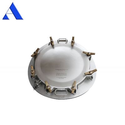 Parties détachées et accessoires ISO pour conteneurs d'expédition de réservoirs 500 mm Ensemble de capot à profil bas avec soupape à bille d'admission d'air 1,5'' BSP