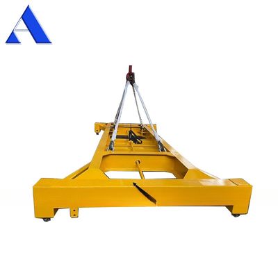 Faisceau de levage semi-automatique de conteneur de 20 pieds pour conteneurs maritimes avec balise et charge utile personnalisable