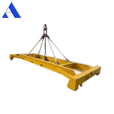 Faisceau de levage semi-automatique de conteneur de 20 pieds pour conteneurs maritimes avec balise et charge utile personnalisable