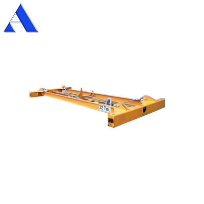 Faisceau de levage semi-automatique de conteneur de 20 pieds pour conteneurs maritimes avec balise et charge utile personnalisable