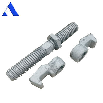 Acier forgé 260 mm 380 mm Fermeture à serrure à double pinceau ISO Container de livraison Pont de raccordement Container équipement de serrage
