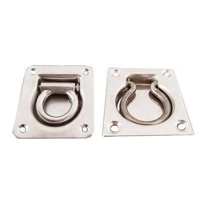 2000KN M.B.L Compression en acier inoxydable plancher monture de corde accessoires de voiture et de camion