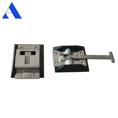 Pièces de carrosserie de camion en forme de T porte de camping de camion en acier inoxydable verrouillage de remorque porte porte porte porte porte-porte pour DONGFENG Bison