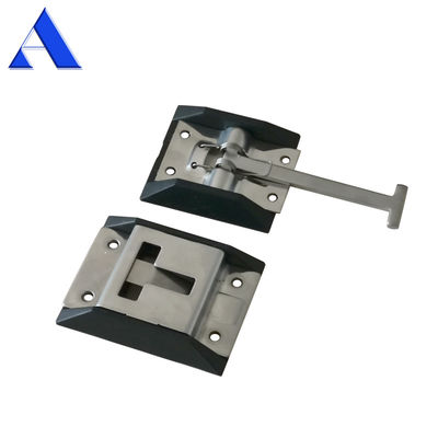 Pièces de carrosserie de camion en forme de T porte de camping de camion en acier inoxydable verrouillage de remorque porte porte porte porte porte-porte pour DONGFENG Bison