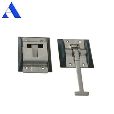 Pièces de carrosserie de camion en forme de T porte de camping de camion en acier inoxydable verrouillage de remorque porte porte porte porte porte-porte pour DONGFENG Bison