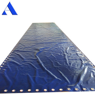 650g/m2 Densité revêtue de bâches couverture pour taille personnalisée 20ft 40ft conteneurs ouverts en haut dans le motif revêtu