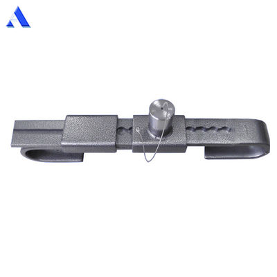Container de fret de fret porte de sécurité verrouilleur barrière joint noir 250 mm à 445 mm et faible exigence d'entretien