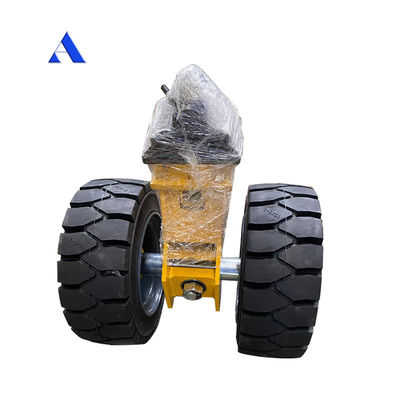 Poids de 26 kg Poids lourd Portable ISO Container d'expédition Roues de roulement pour charge dynamique et roulement pivotant verrouillable