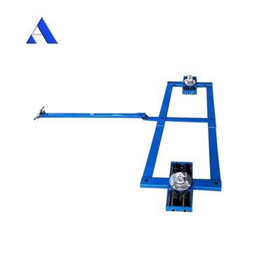 16 tonnes 32 tonnes rouleaux en acier chariot de transport de conteneurs en mouvement Dolly avec structure à trois roues et support OEM personnalisable