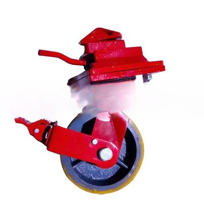 Roues à roulettes en polyuréthane de 8' de haute capacité de charge pour le déchargement de conteneurs de 3 tonnes