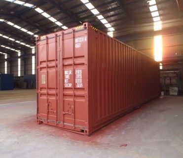 Container d'expédition à voilure ouverte de 40 pieds avec cylindre hydraulique électrique et 76,4 CBM