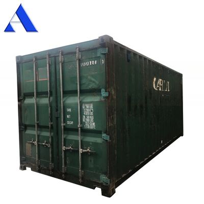 Cargo de stock chinois de 20 pieds d'épaisseur Containers d'expédition d'occasion Dimensions internes 5.899 x 2.352 x 2.393M 10 ans