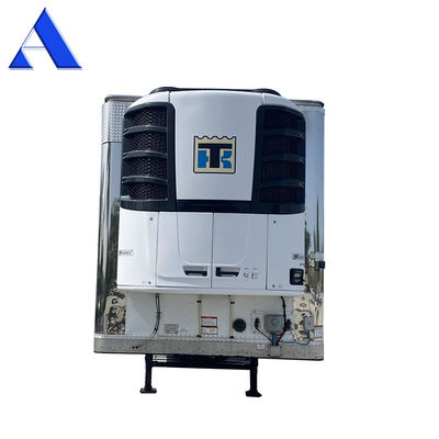 13 tonnes d'essieu Alex Thermo King réfrigérateur 53 pieds Van Box isolé Semi-remorque camion remorques pour les besoins de transport