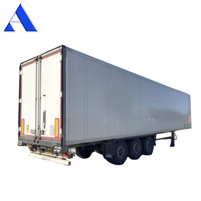 13 tonnes d'essieu Alex Thermo King réfrigérateur 53 pieds Van Box isolé Semi-remorque camion remorques pour les besoins de transport