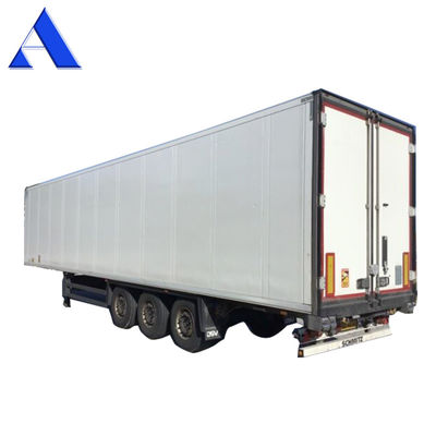 13 tonnes d'essieu Alex Thermo King réfrigérateur 53 pieds Van Box isolé Semi-remorque camion remorques pour les besoins de transport