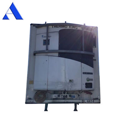 13 tonnes d'essieu Alex Thermo King réfrigérateur 53 pieds Van Box isolé Semi-remorque camion remorques pour les besoins de transport