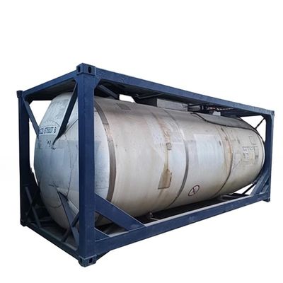 Container de réservoir certifié CSC T11 ISO de 21000L à 26000L pour le stockage de produits chimiques en acier et en acier corten