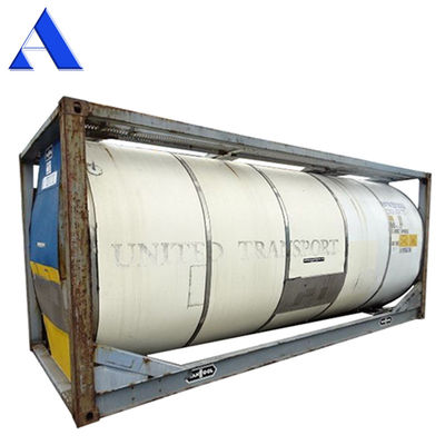 Container de réservoir certifié CSC T11 ISO de 21000L à 26000L pour le stockage de produits chimiques en acier et en acier corten