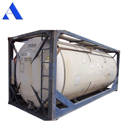Container de réservoir certifié CSC T11 ISO de 21000L à 26000L pour le stockage de produits chimiques en acier et en acier corten